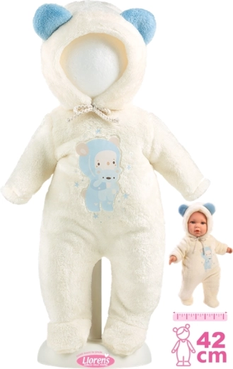 Llorens outfit voor pop New Born 40–42 cm, 2-delig