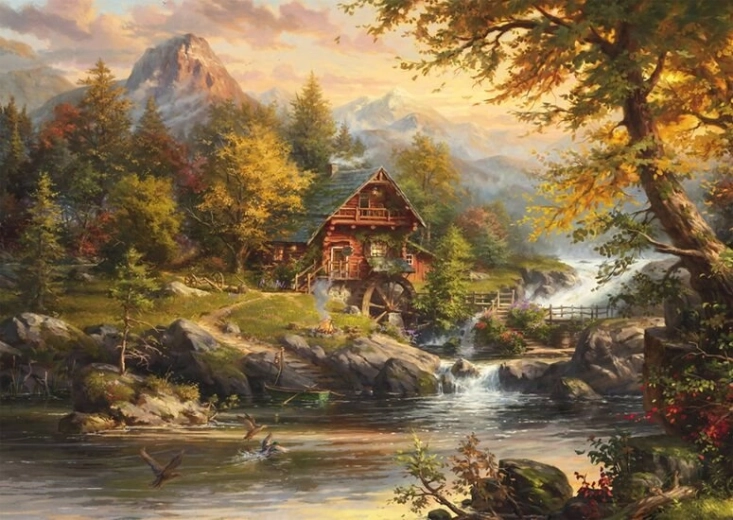 Schmidt puzzel Zomerhuis 1000 stukjes