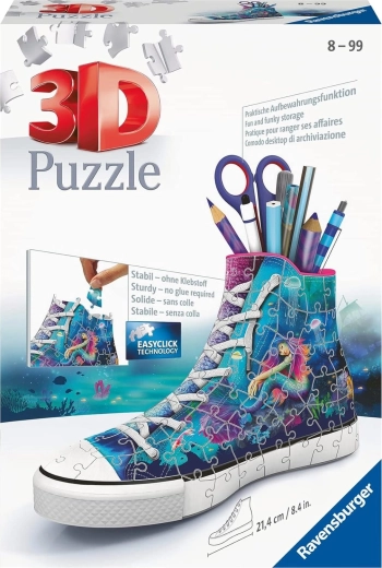 3D-puzzel sneaker Magische zeemeermin 112 stukjes RAVENSBURGER