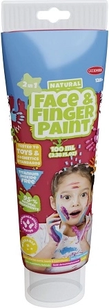 Boti Natural rode natuurlijke vinger- en schminkverf 100 ml