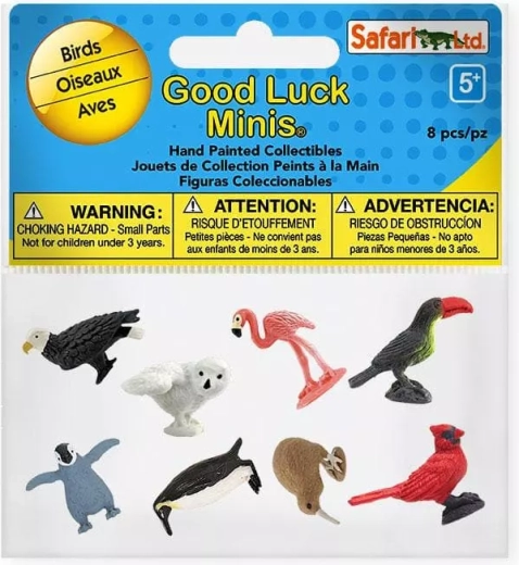 Safari Ltd. mini vogelbeeldjes good luck minis funpack
