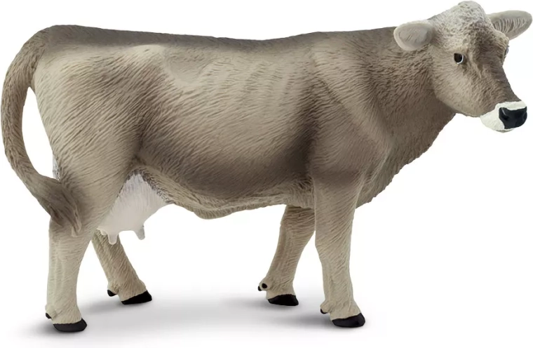Safari Ltd. figuur Zwitserse bruine koe - 1 stuk