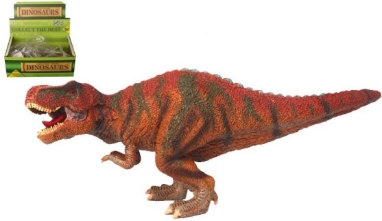 Grote plastic dinosaurus 24–28 cm, 4 soorten