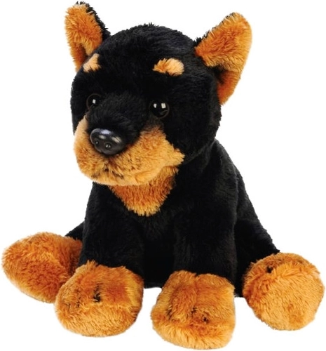 Pluchen dobermann