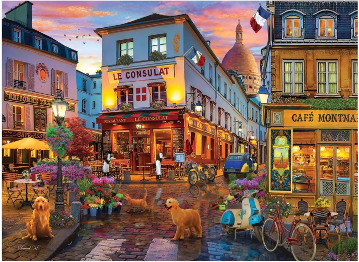 Anatolian Puzzel Café Montmartre 1000 stukjes