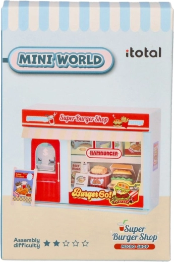 i-Total mini fastfoodwinkel burger DIY