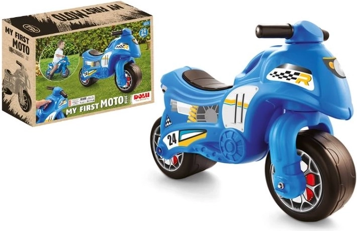 DOLU mijn eerste motorfiets blauw