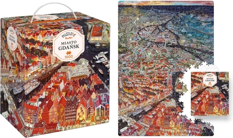 CzuCzu Puzzlove stad Gdańsk 1000 stukjes