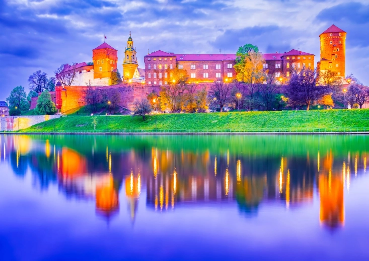 Enjoy puzzel Kasteel Wawel in Krakau 1000 stukjes