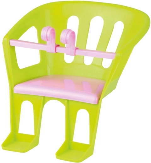 Fietszitje voor pop met haakjes