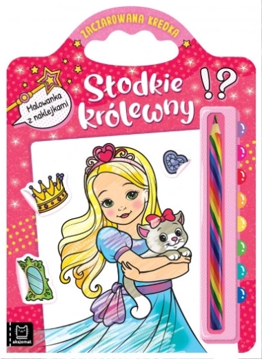 kleurplaten met stickers – zoete prinsesjes