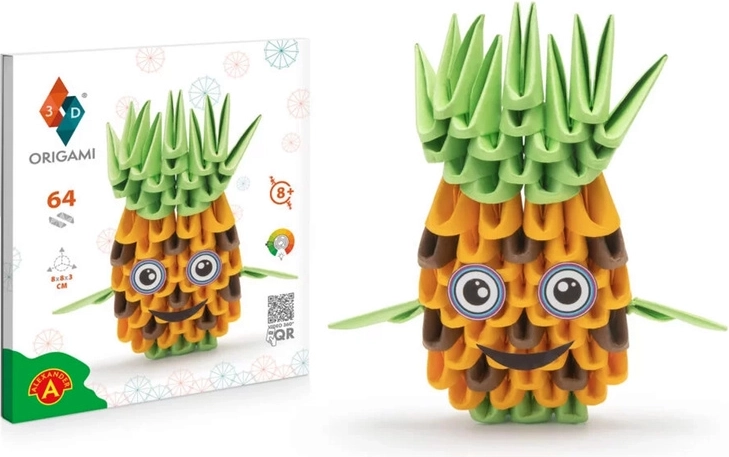 Alexander creatieve 3D-origamiset ananas