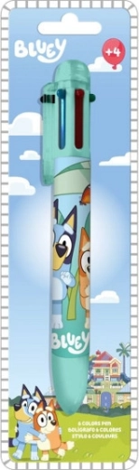 Balpen 6 kleuren BLUEY