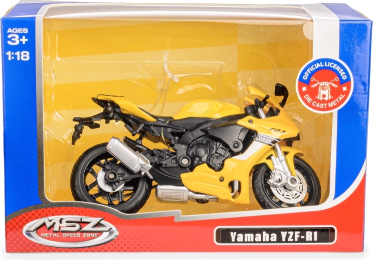 Metalen modelmotor Yamaha YZF‑R1 1:18