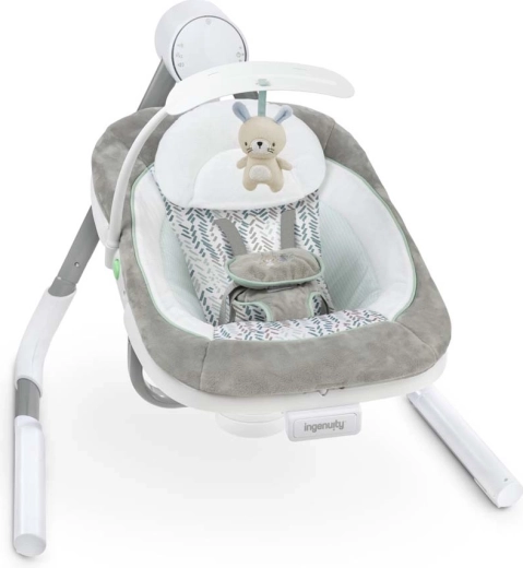 Ingenuity schommel met vibraties en melodieën Anyway Sway Spruce
