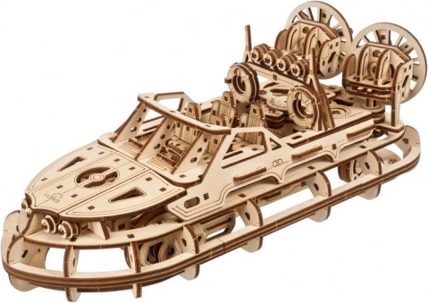 Ugears 3D houten mechanische puzzel rups-terreinvoertuig