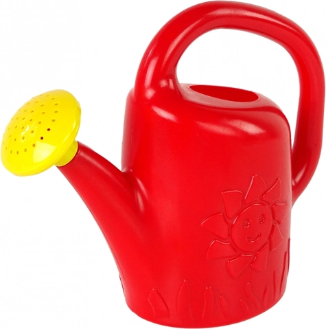 Gieter "Zonnebloem" 1,75 l rood