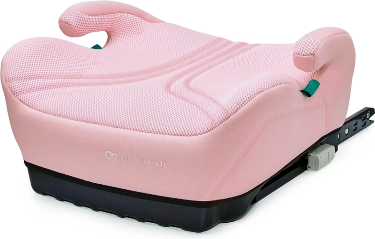 Kinderkraft zitverhoger I-Boost 2 Pro, roze (125–150 cm, i-Size)