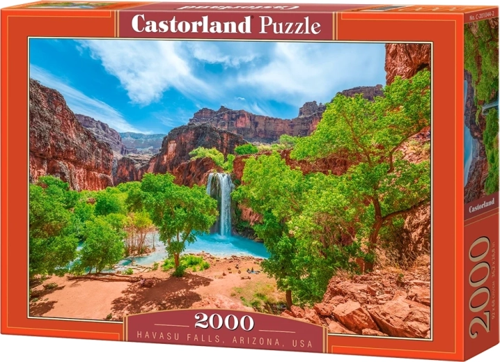 Castorland puzzel Havasu-watervallen in Arizona, VS, 2000 stukjes