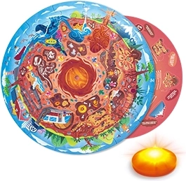Puzzel ondergrondse wereld