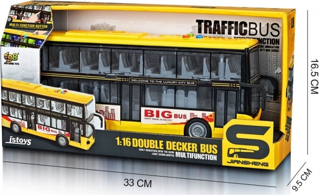 Bus met licht- en geluidseffecten voor kinderen