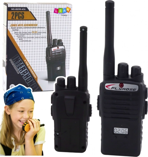 Set walkietalkies voor kinderen met bereik 50-60 m