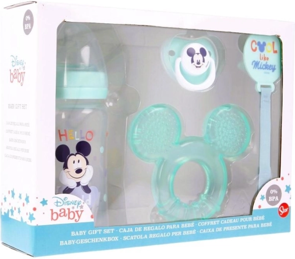 Cadeauset voor baby’s Mickey – 4-delig