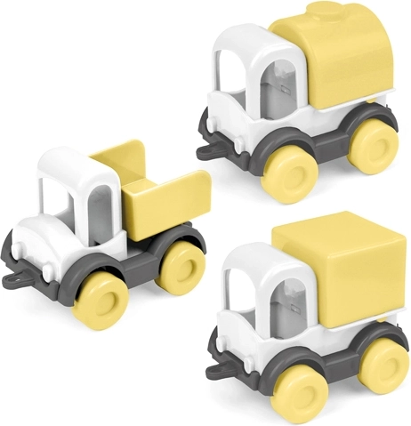 Wader Kid Cars Trio zonnige ochtend – set van 3 autootjes (10 cm)