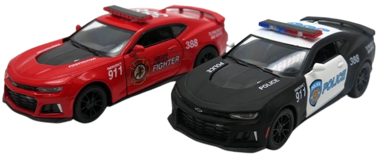 Metalen automodel 2017 Camaro ZL1 politie