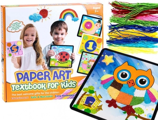 Grote creatieve set voor het maken van afbeeldingen voor kinderen