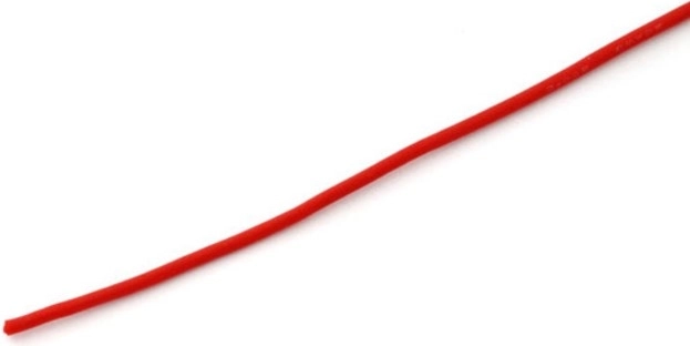 Siliconen draad MSP 0,5 mm² (20 AWG) rood 1 m