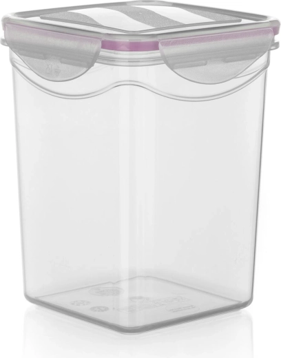 Luchtdichte vierkante doos LARA 1,8 l