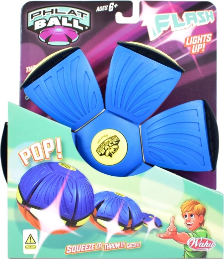 Phlat Ball Flash met LED-verlichting – transformerende vliegende schijf en bal