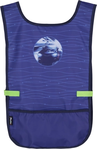 Schortponcho OXY Sherpy Blue voor beeldende en creatieve activiteiten