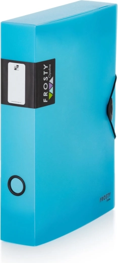 Doos met elastiek A4 Maxi Opaline Blauw