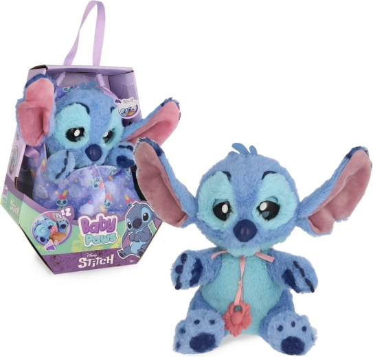 Pluche STITCH Baby Paws met geluiden en speen