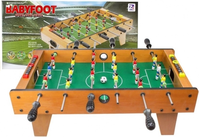 Tafelvoetbal 70 cm – houten tafelvoetbal