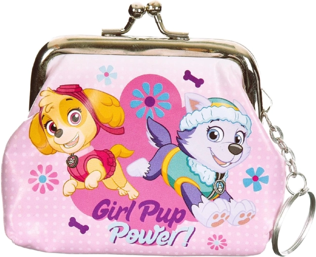 Portemonnee PAW Patrol Skye en Everest roze