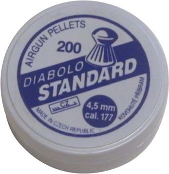 Loodje voor vissen diabolo 4,5 mm – verpakking 200 stuks