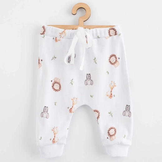 Baby joggingbroek van katoen NEW BABY For Babies safari 56 (0–3 m)