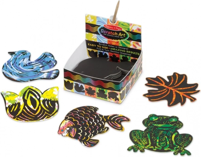 Zdrapka Nature – set kraskaartjes ScratchArt