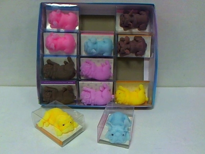 Squishy antistress knijpspeeltjes – set van 12 stuks