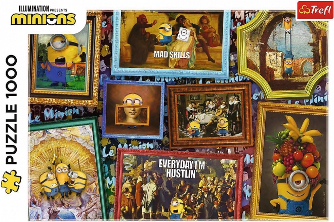 Trefl puzzel Minions – galerie, 1000 stukjes