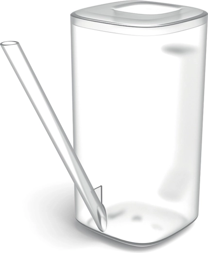 Gietertje Tubi 1,6 l transparant