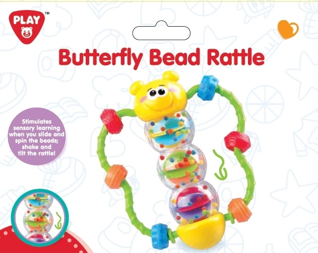 Playgo rammelaar vlinder