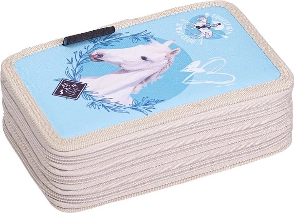 Pennenzak LizzyCard Wild Beauty met 3 vakken