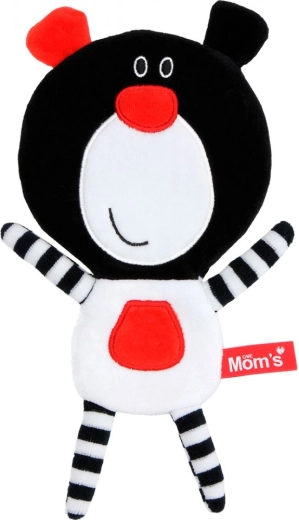 Buu beer ritselt in zwart-wit