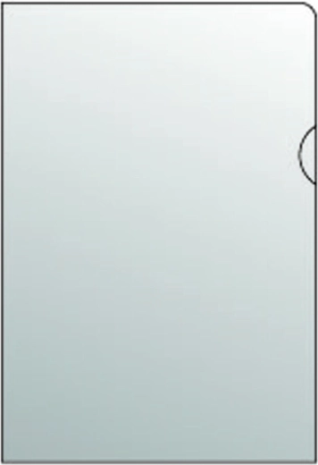 Transparante documentenhoes A4 L, PVC, 180 micron