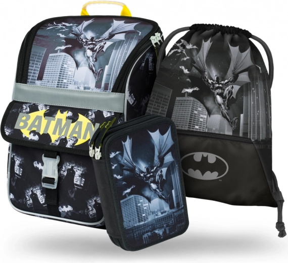 Set schoolbenodigdheden Zippy Batman Dark City