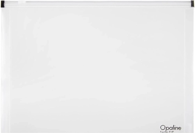 Transparante zip-envelop A5 Opaline